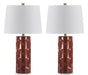 Jacemour Table Lamp (Set of 2) Table Lamp Pair Ashley Furniture