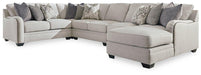 Dellara Sectional with Chaise Sectional Ashley Furniture