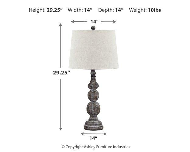 Mair Table Lamp (Set of 2) Table Lamp Pair Ashley Furniture