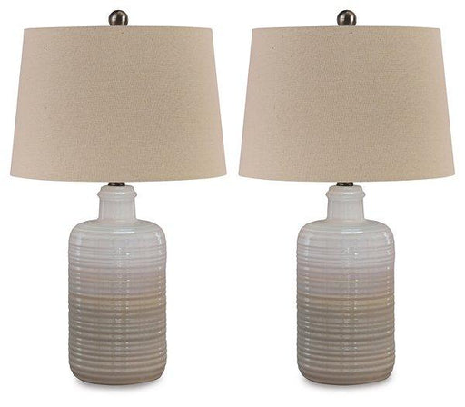 Marnina Table Lamp (Set of 2) Table Lamp Pair Ashley Furniture