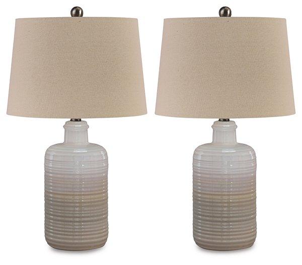 Marnina Table Lamp (Set of 2) Table Lamp Pair Ashley Furniture