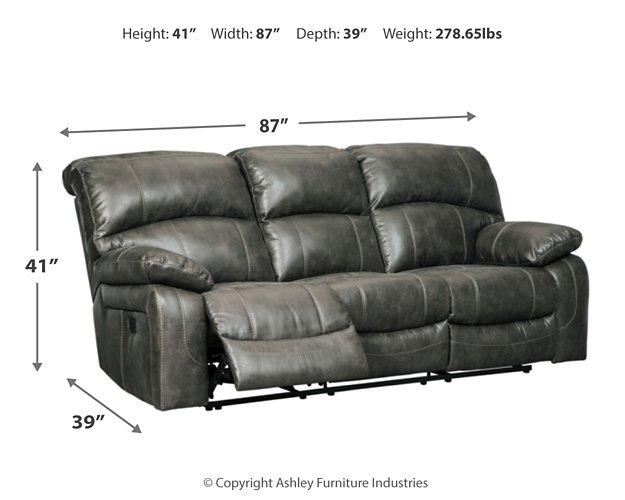 Dunwell Power Reclining Sofa Sofa Ashley Furniture