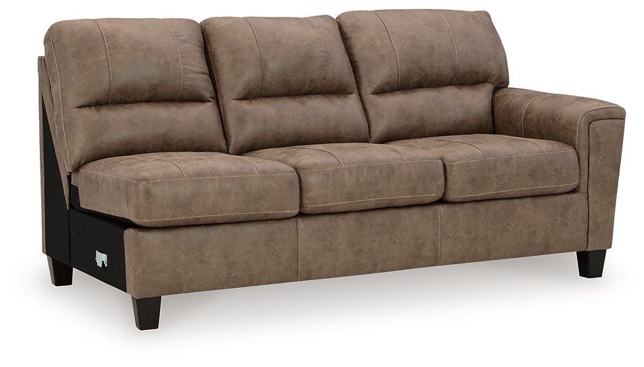 Navi 2-Piece Sectional Sofa Sleeper Chaise Sectional Ashley Furniture