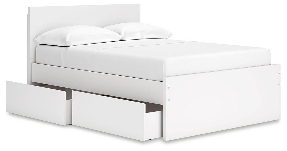 Onita Panel Bed with 2 Side Storage Bed Ashley Furniture