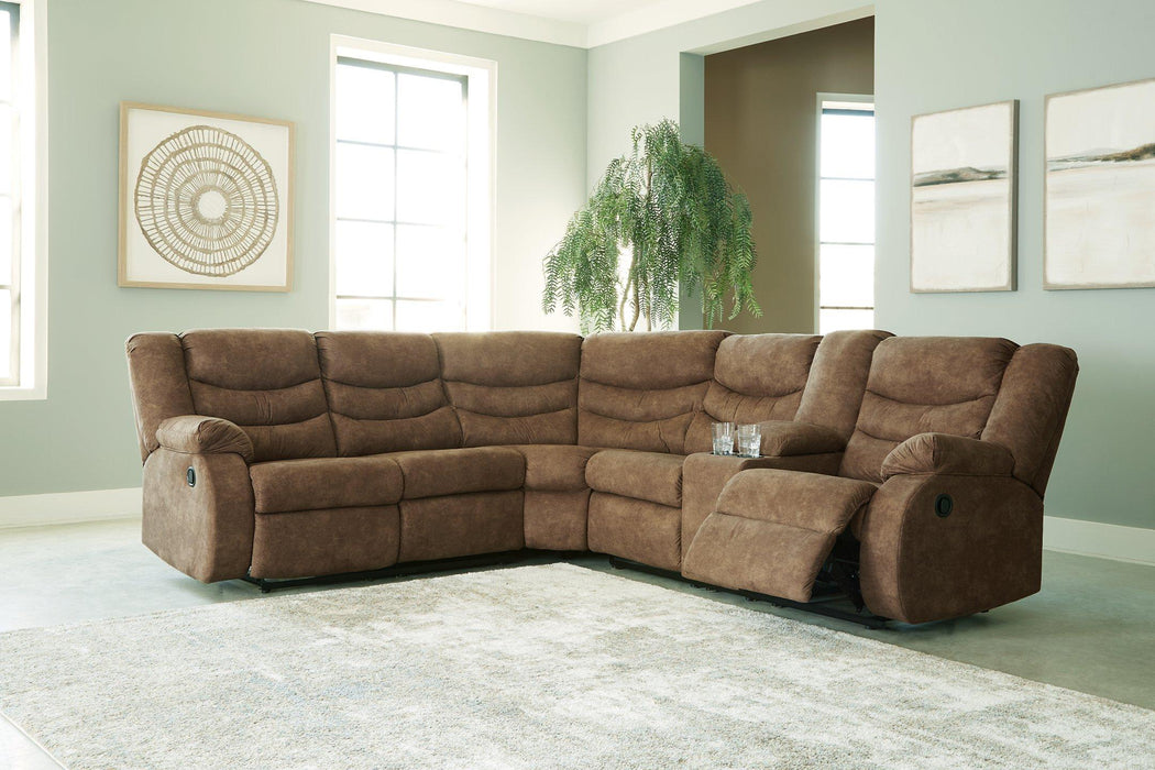 Partymate 2-Piece Reclining Sectional Sectional Ashley Furniture