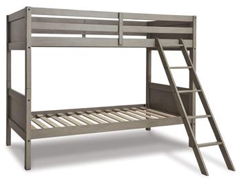 Lettner Youth / Bunk Bed with Ladder Youth Bed Ashley Furniture