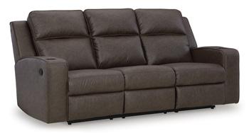 Lavenhorne Reclining Sofa with Drop Down Table Sofa Ashley Furniture