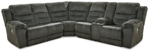 Nettington Power Reclining Sectional Sectional Ashley Furniture