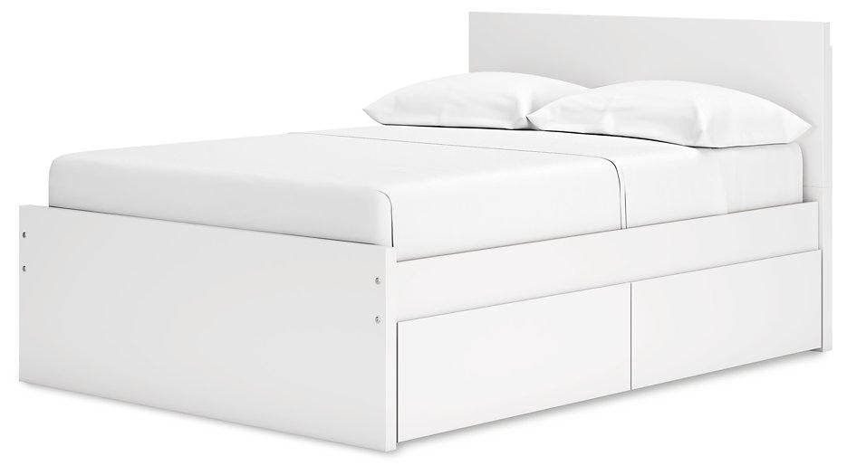 Onita Panel Bed with 2 Side Storage Bed Ashley Furniture