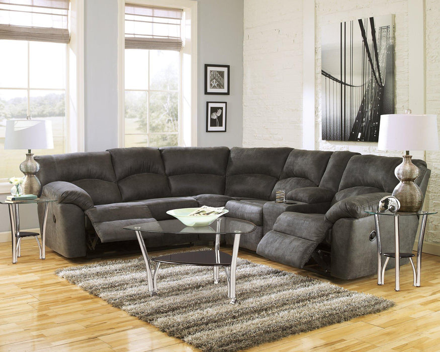 Tambo 2-Piece Reclining Sectional Sectional Ashley Furniture