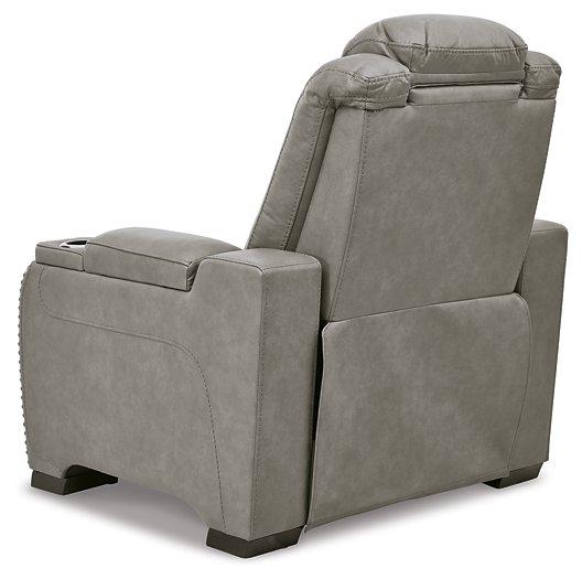 The Man-Den Power Recliner Recliner Ashley Furniture