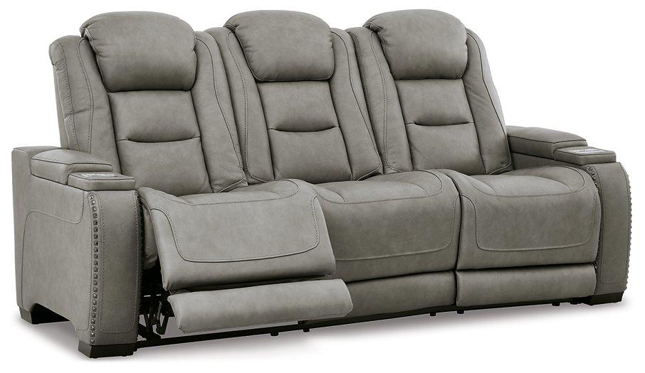 The Man-Den Power Reclining Sofa Sofa Ashley Furniture