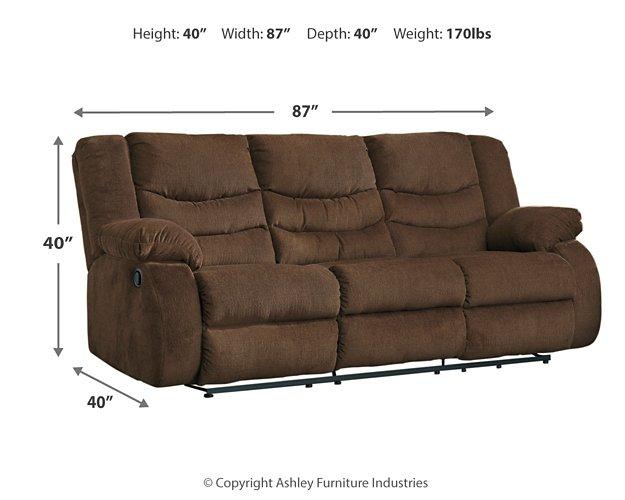 Tulen Reclining Sofa Sofa Ashley Furniture