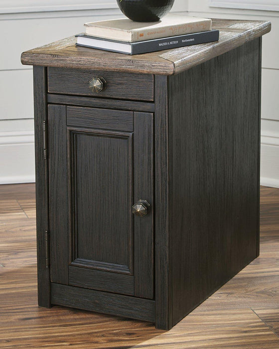 Tyler Creek Chairside End Table with USB Ports & Outlets End Table Ashley Furniture