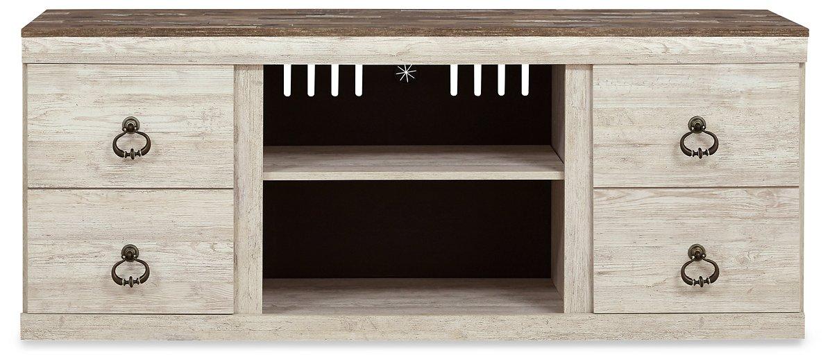 Willowton 4-Piece Entertainment Center Entertainment Center Ashley Furniture