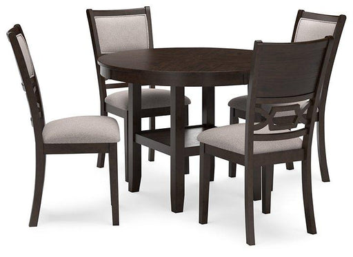 Langwest Dining Table and 4 Chairs (Set of 5) Dining Table Ashley Furniture