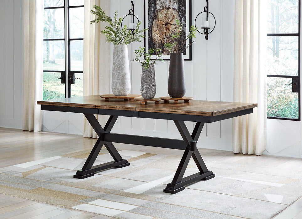 Wildenauer Dining Extension Table Dining Table Ashley Furniture