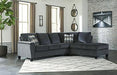 Abinger 2-Piece Sleeper Sectional with Chaise Sectional Ashley Furniture