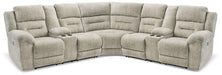 Family Den Power Reclining Sectional Sectional Ashley Furniture