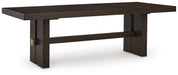 Burkhaus Dining Extension Table Dining Table Ashley Furniture