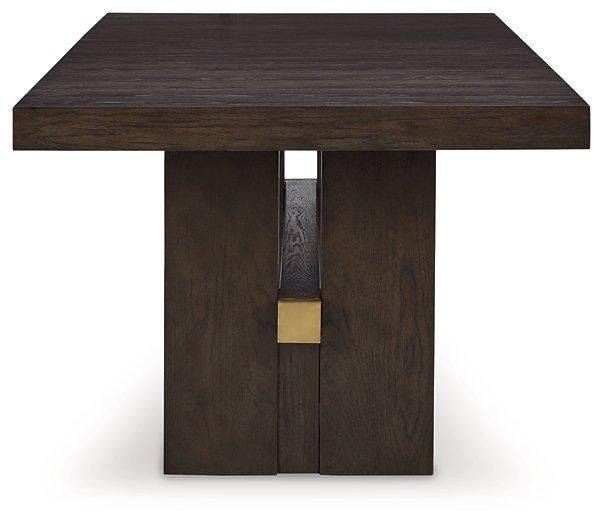 Burkhaus Dining Extension Table Dining Table Ashley Furniture