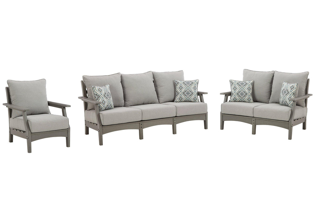 Visola Outdoor Seating Set Outdoor Seating Set Ashley Furniture