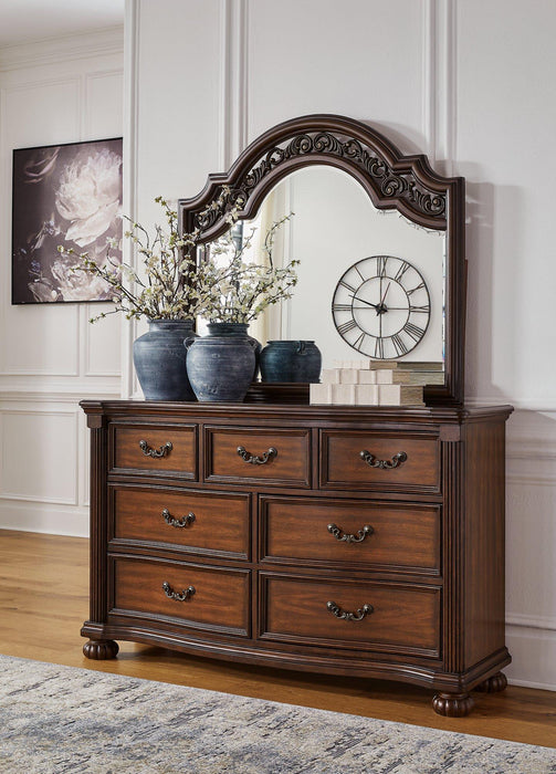 signature design by ashley leahlyn dresser Leahlyn Signature Design by Ashley Dresser and Mirror