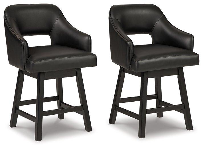 Tallenger Bar Stool Set Barstool Set Ashley Furniture