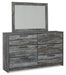 Baystorm Dresser and Mirror Dresser & Mirror Ashley Furniture