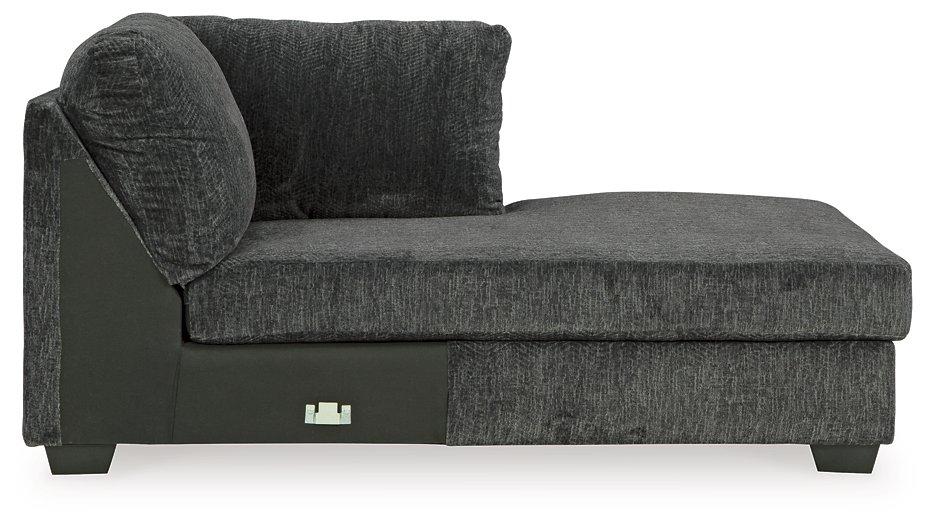 Biddeford 2-Piece Sleeper Sectional with Chaise Sectional Ashley Furniture