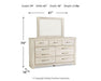 Bellaby Dresser and Mirror Dresser & Mirror Ashley Furniture