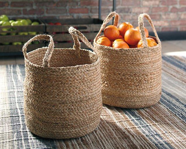 Brayton Basket (Set of 2) Basket Ashley Furniture