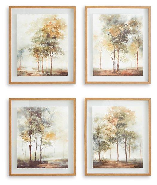 Bryneford Wall Art (Set of 4) Wall Art Ashley Furniture