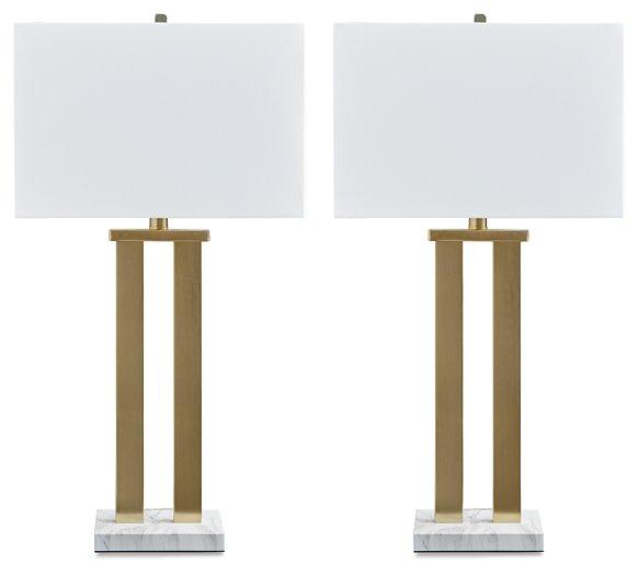 Coopermen Table Lamp (Set of 2) Table Lamp Pair Ashley Furniture