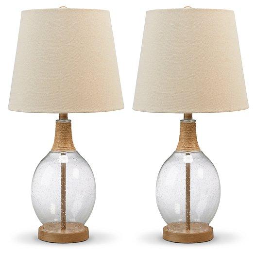 Clayleigh Table Lamp (Set of 2) Table Lamp Pair Ashley Furniture