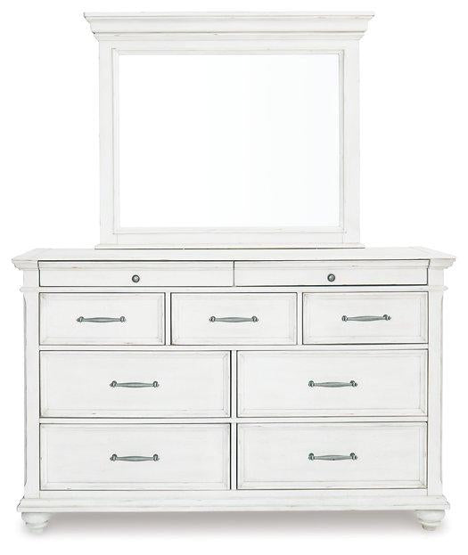 Kanwyn Dresser and Mirror Dresser & Mirror Ashley Furniture