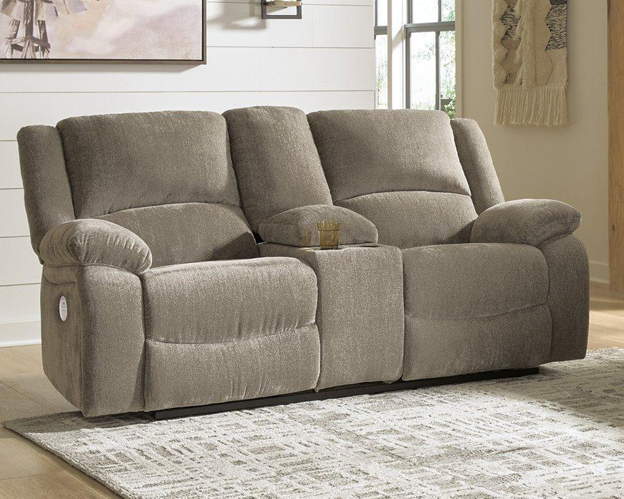 Draycoll Power Reclining Loveseat with Console Loveseat Ashley Furniture