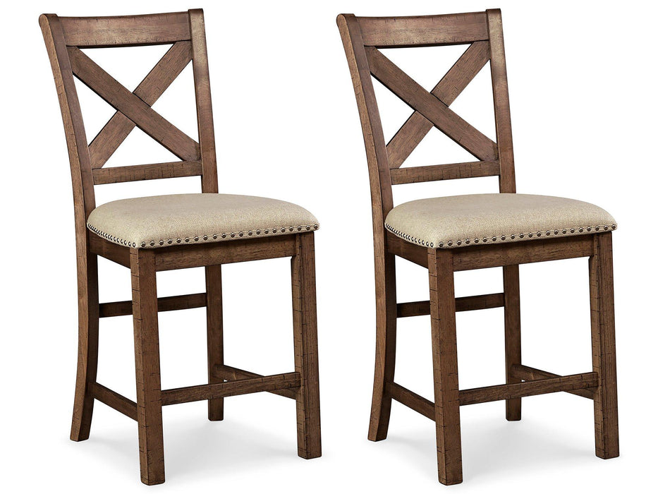 Moriville Bar Stool Set Barstool Set Ashley Furniture