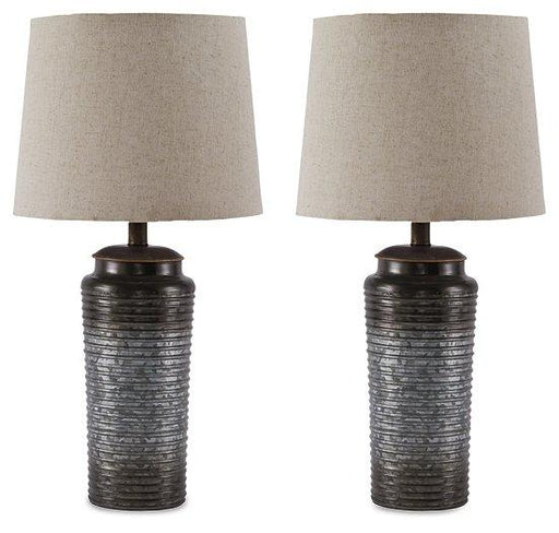 Norbert Table Lamp (Set of 2) Table Lamp Pair Ashley Furniture