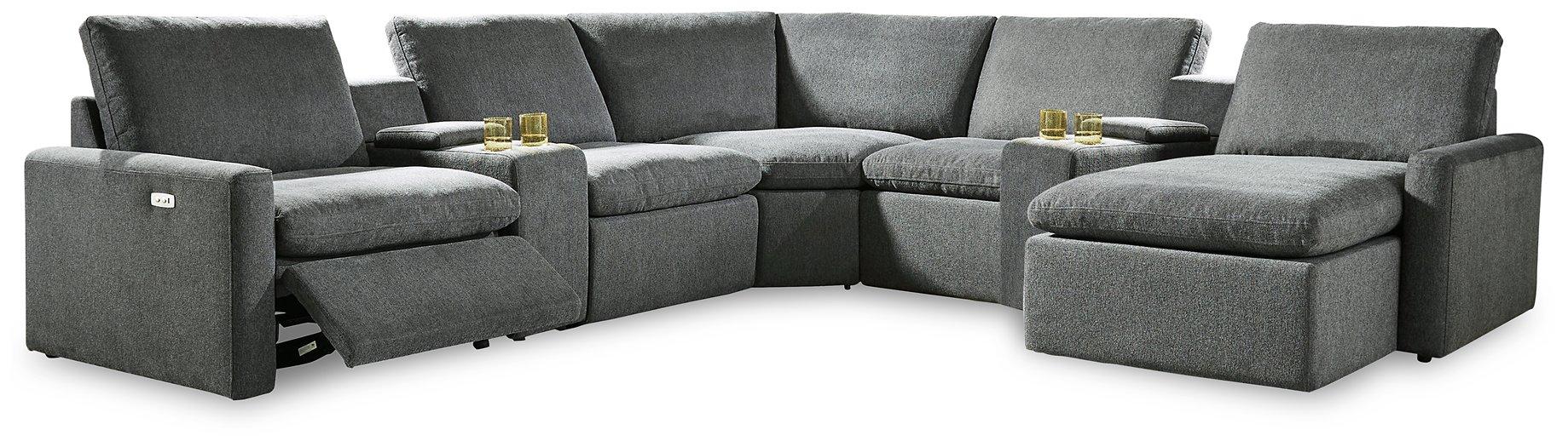 Hartsdale Power Reclining Sectional with Chaise Sectional Ashley Furniture