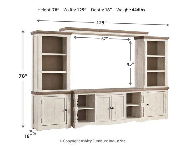 Havalance 4-Piece Entertainment Center Entertainment Center Ashley Furniture