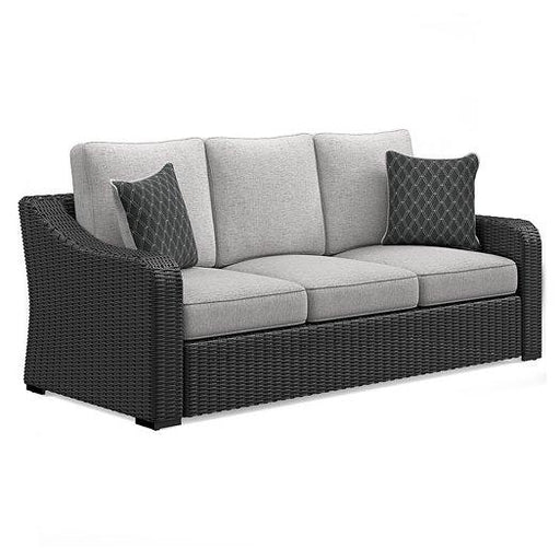 Beachcroft Outdoor Sofa with Cushion - Dayton Discount Furniture