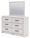 Cayboni Dresser and Mirror Dresser & Mirror Ashley Furniture