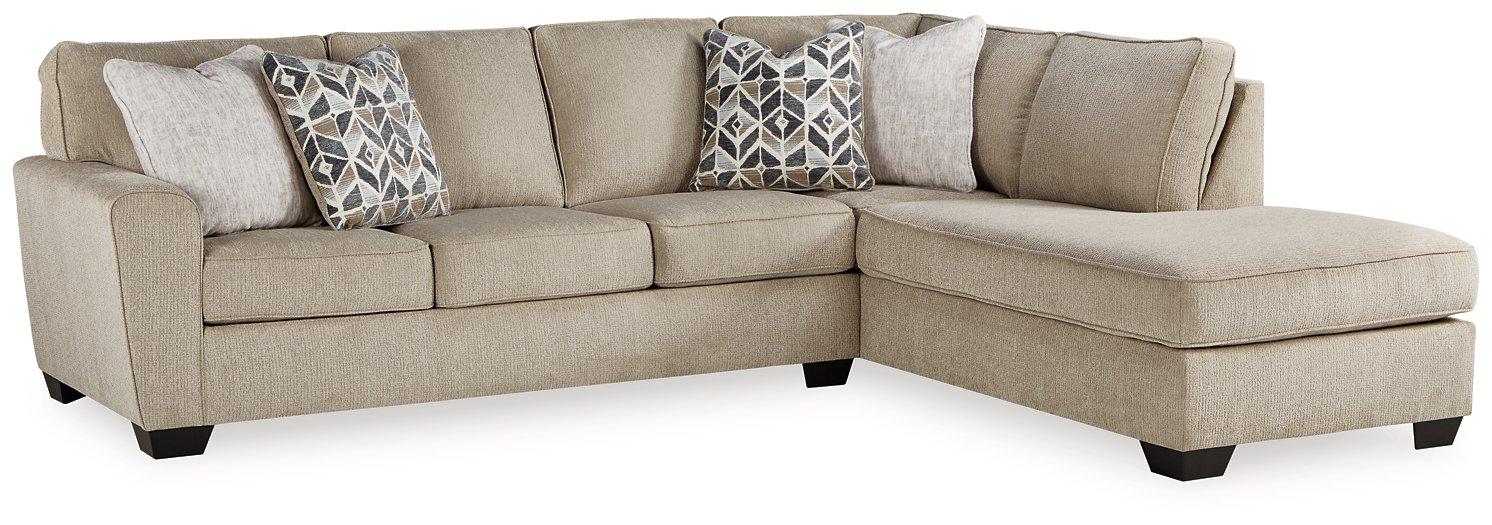 Decelle 2-Piece Sectional with Chaise Sectional Ashley Furniture