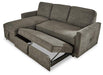 Kerle 2-Piece Sectional with Pop Up Bed Sectional Ashley Furniture