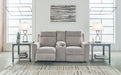 Barnsana Power Reclining Loveseat with Console Loveseat Ashley Furniture