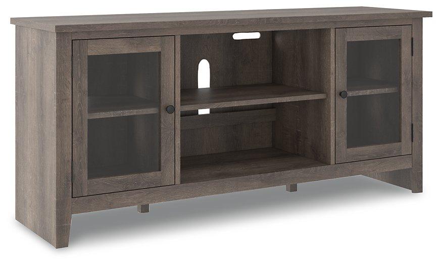 Arlenbry 60" TV Stand with Electric Fireplace TV Stand Ashley Furniture