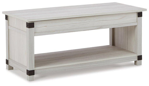 Bayflynn Lift-Top Coffee Table Cocktail Table Lift Ashley Furniture