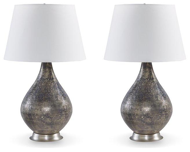 Bluacy Lamp Set Table Lamp Set Ashley Furniture