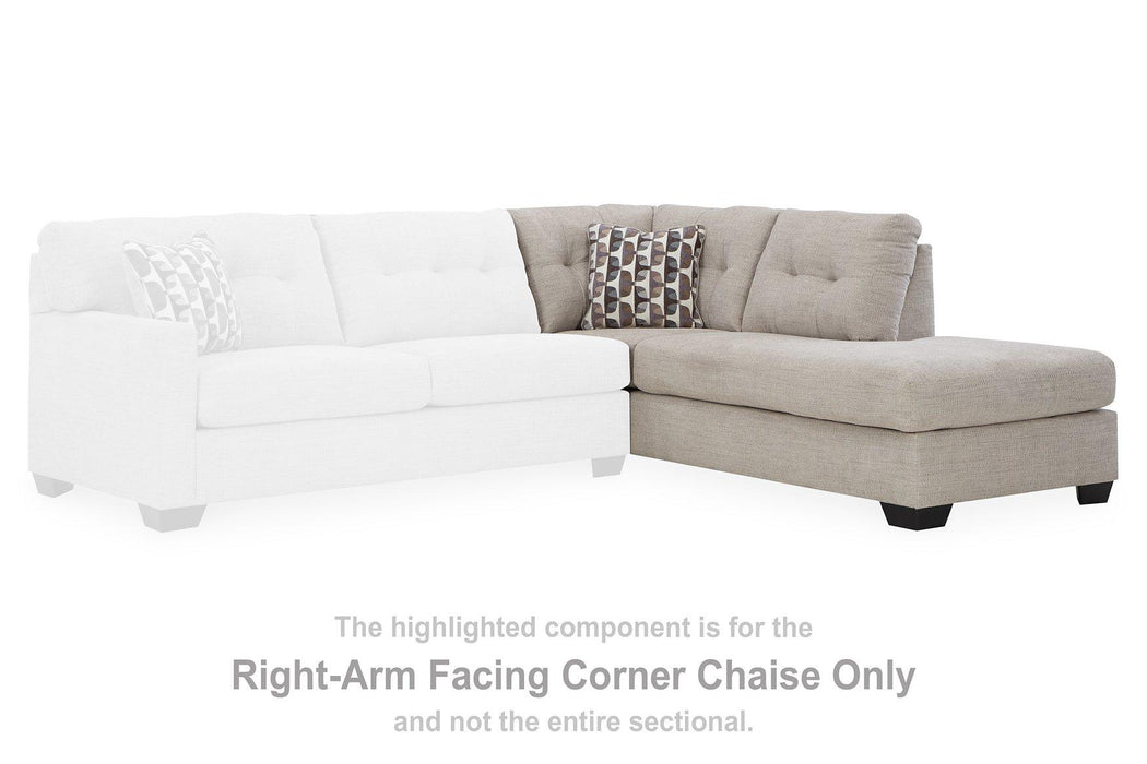 Mahoney 2-Piece Sectional with Chaise Sectional Ashley Furniture